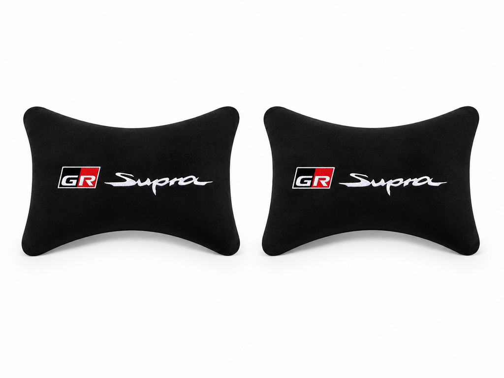 GR Supra Velvet Neck Pillow, 2pcs