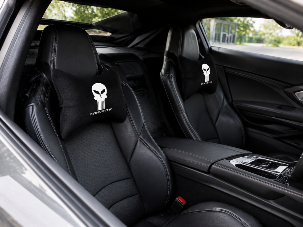 Corvette Velvet Neck Pillow, 2pcs