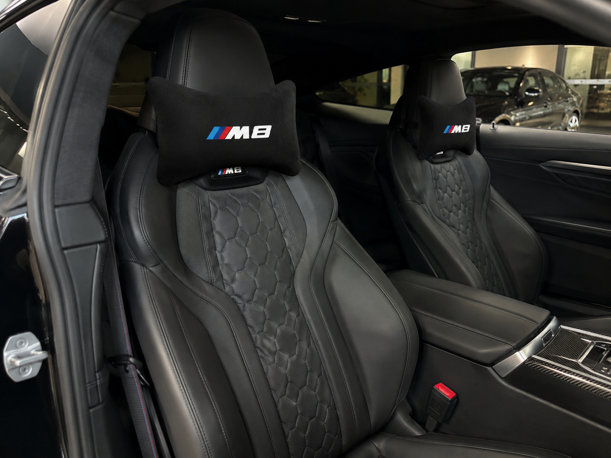 Bmw M3-M4-M5-M6-M8 Velvet Neck Pillow, 2pcs