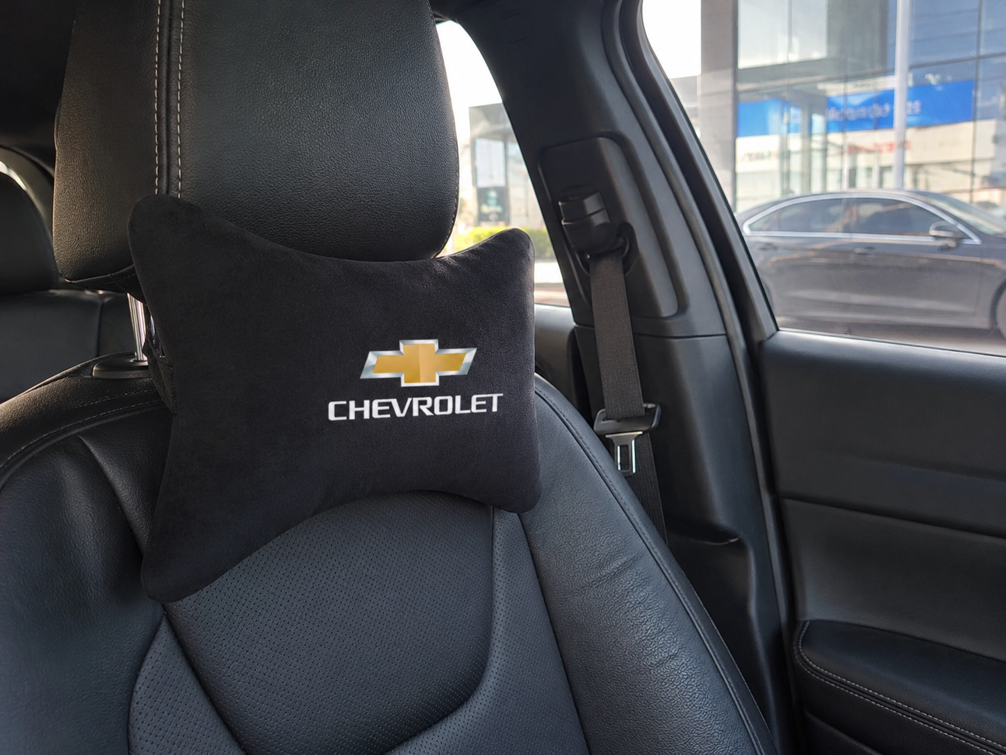 CHEVROLET Velvet Neck Pillow, 2pcs