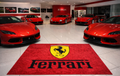 Ferrari Garage Mat – Non-Slip Premium Rug for Home & Car Display (59×86”)