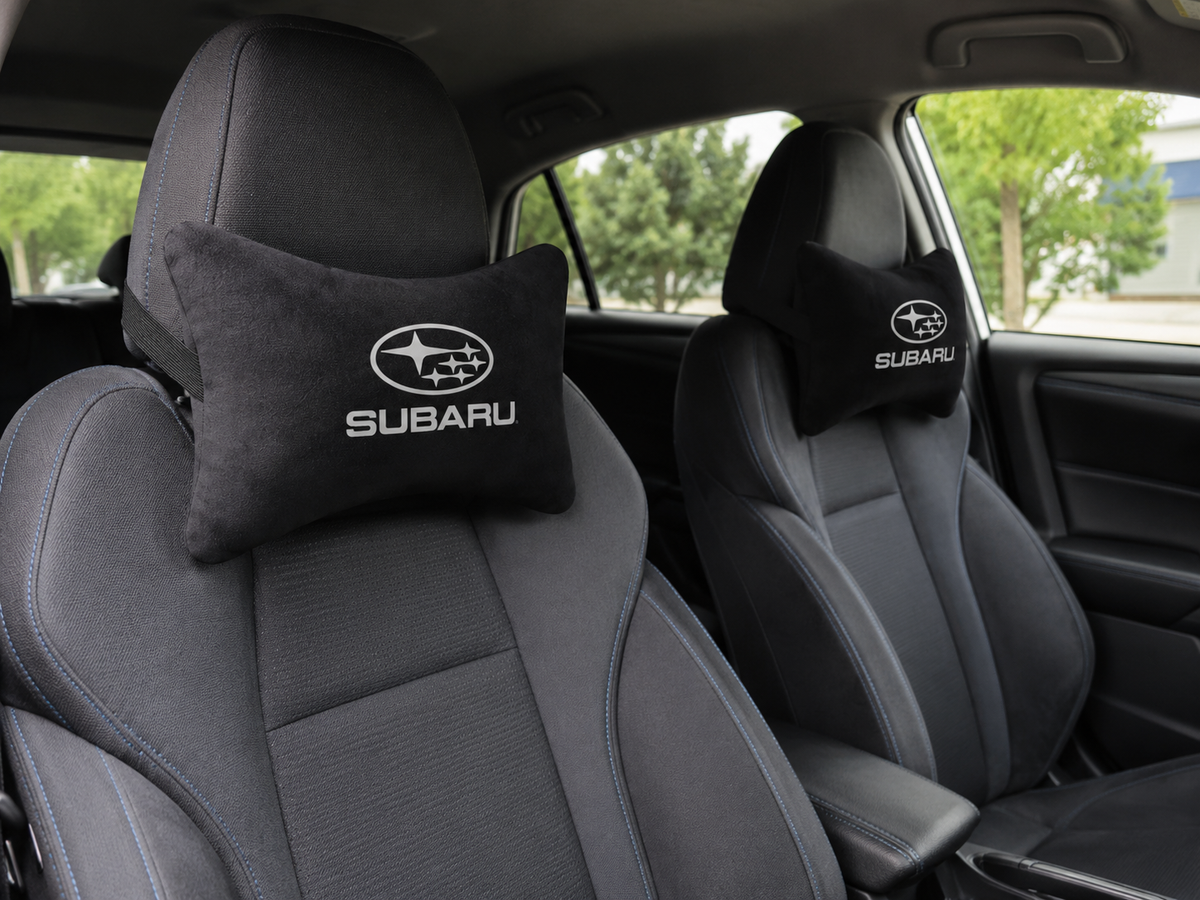 SUBARU Velvet Neck Pillow, 2pcs ( STİ )