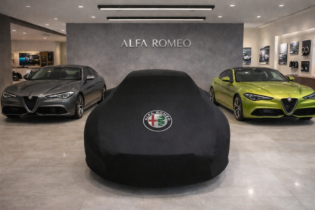 Indoor Car Cover Compatible with Alfa Romeo Models – Dustproof, Soft Protection