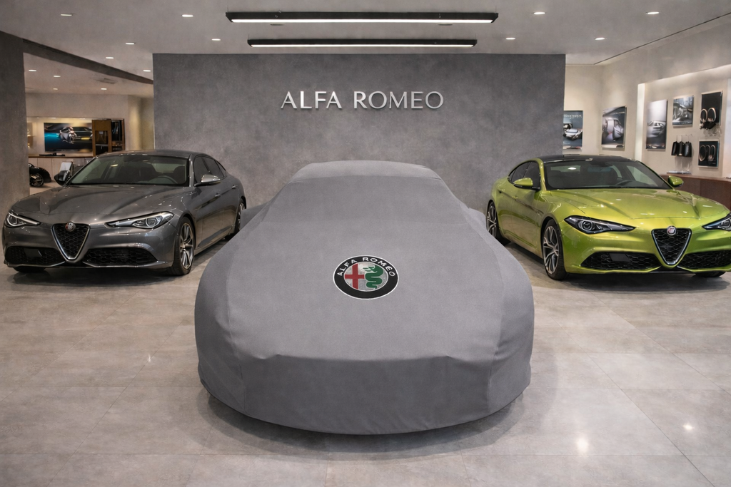 Indoor Car Cover Compatible with Alfa Romeo Models – Dustproof, Soft Protection