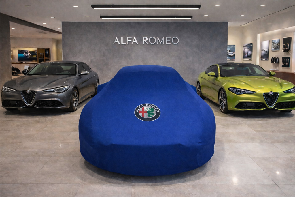 Indoor Car Cover Compatible with Alfa Romeo Models – Dustproof, Soft Protection