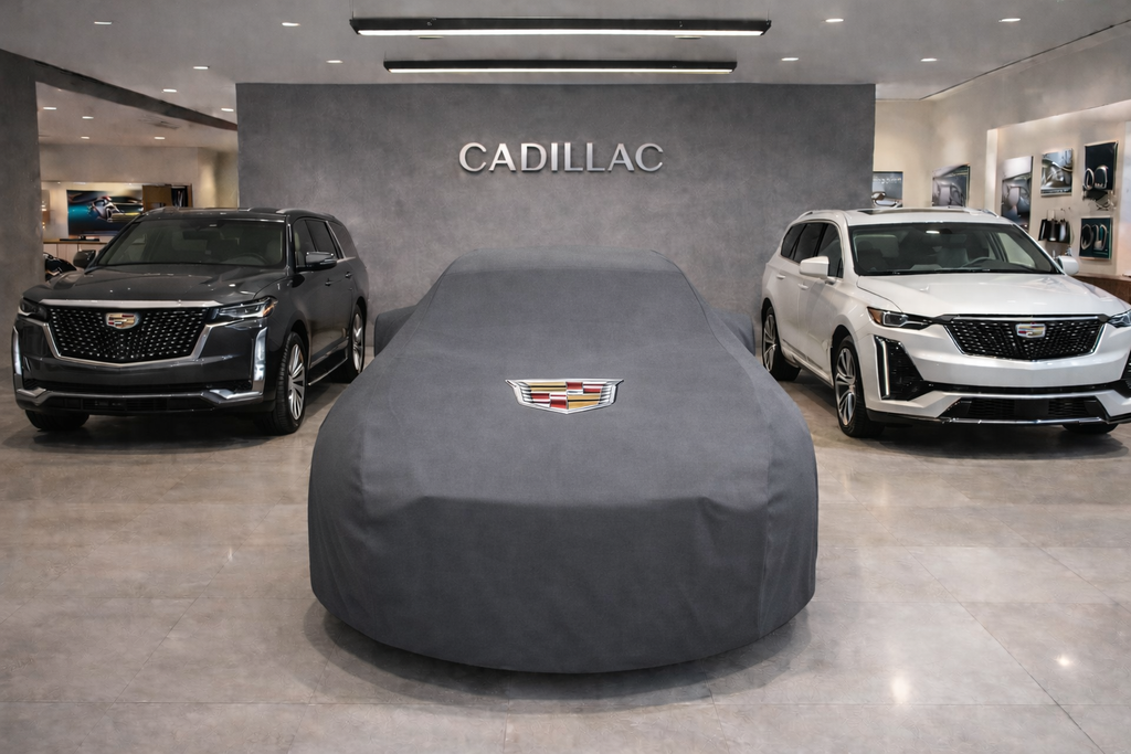 Indoor Car Cover Compatible with Cadillac Models – Dustproof, Soft Protection