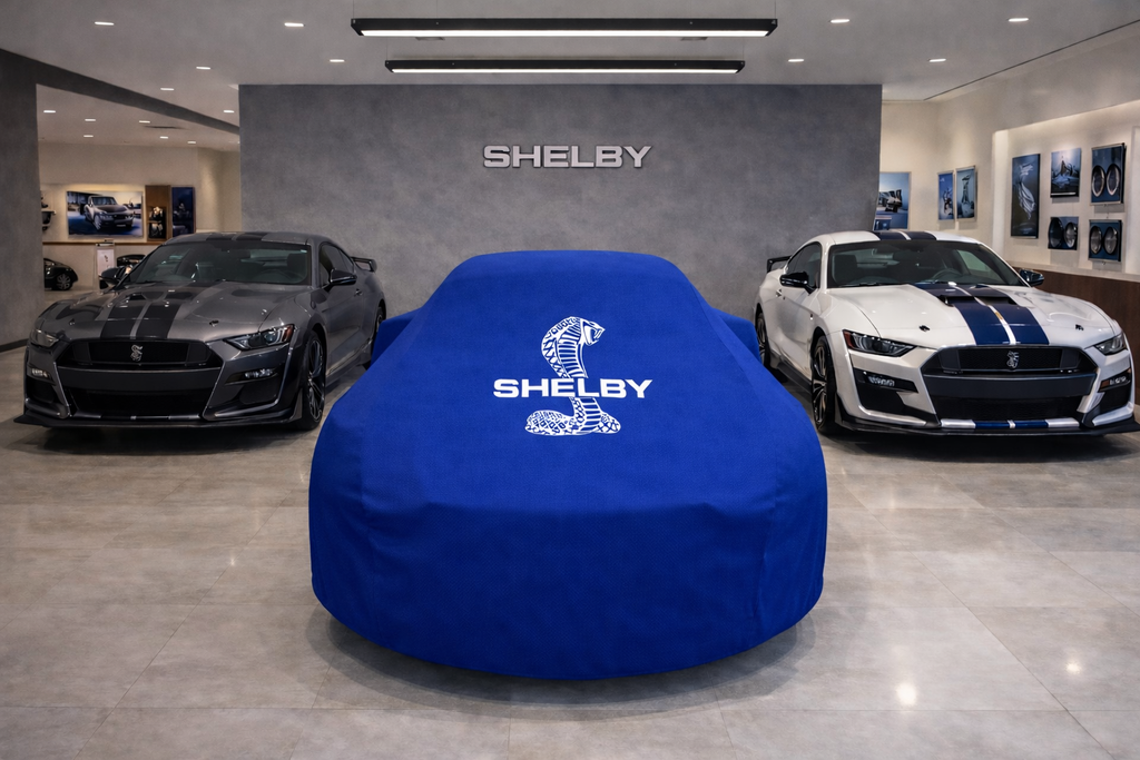 Indoor Car Cover Compatible with Shelby Models – Dustproof, Soft Protection