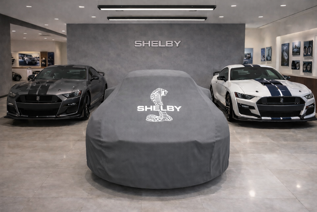 Indoor Car Cover Compatible with Shelby Models – Dustproof, Soft Protection