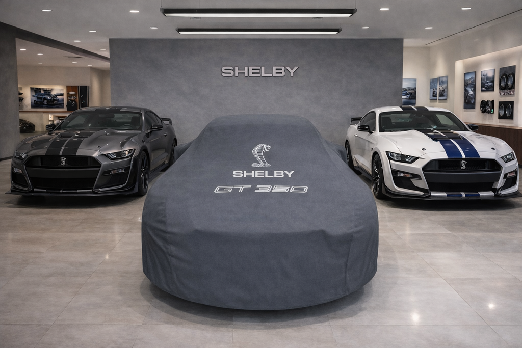Indoor Car Cover Compatible with Shelby GT350 Models – Dustproof, Soft Protection