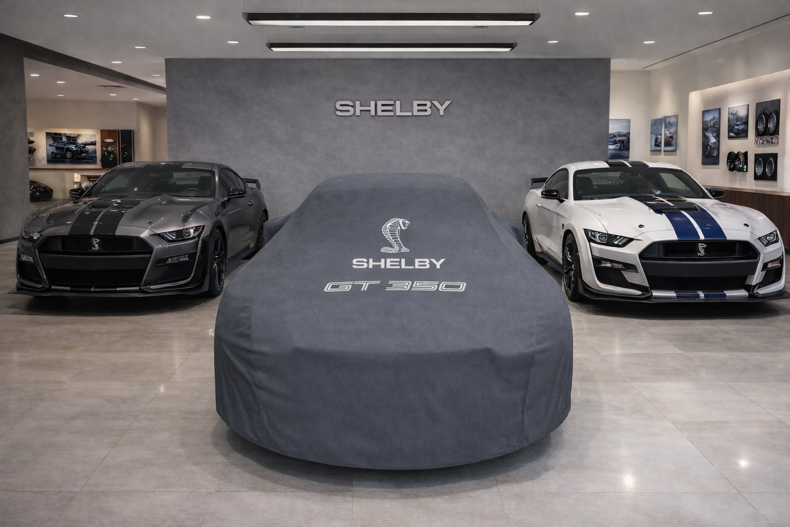 Indoor Car Cover Compatible with Shelby GT350 Models – Dustproof, Soft Protection