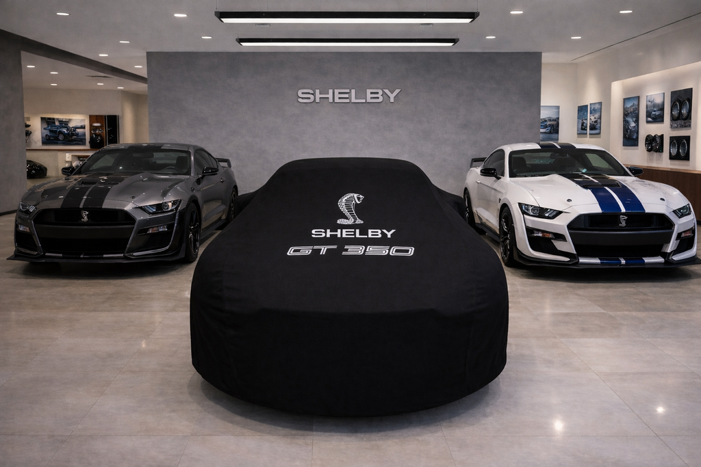 Indoor Car Cover Compatible with Shelby GT350 Models – Dustproof, Soft Protection