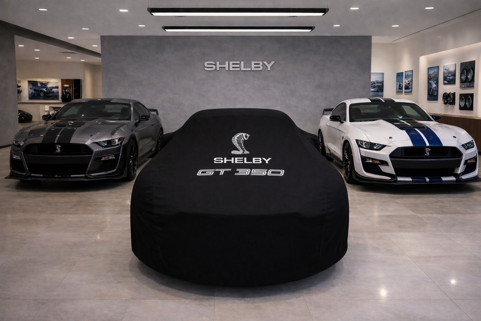Indoor Car Cover Compatible with Shelby GT350 Models – Dustproof, Soft Protection