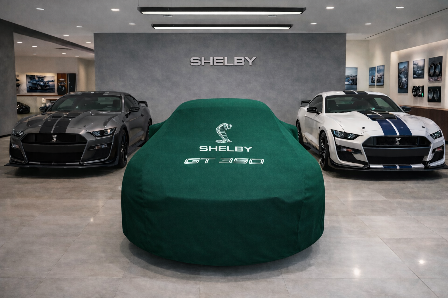 Indoor Car Cover Compatible with Shelby GT350 Models – Dustproof, Soft Protection