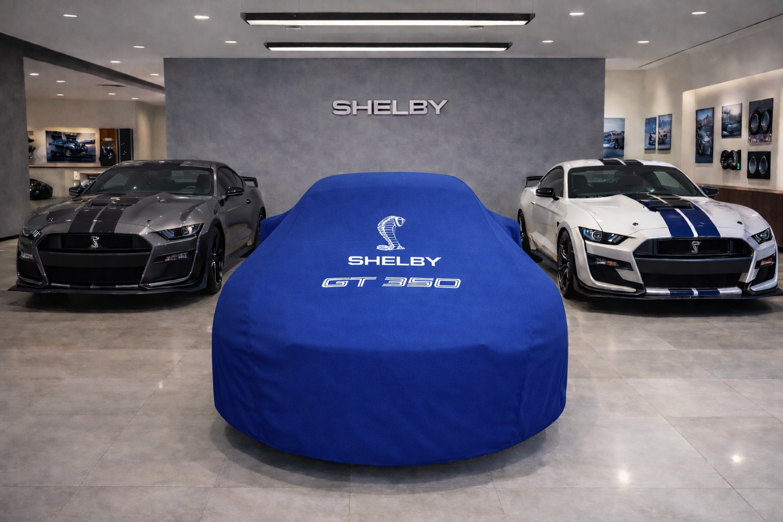 Indoor Car Cover Compatible with Shelby GT350 Models – Dustproof, Soft Protection