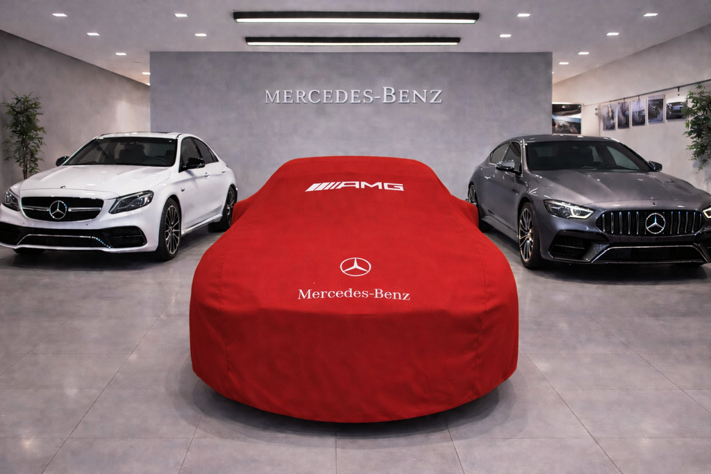 Indoor Car Cover Compatible with Mercedes Benz AMG Models – Dustproof, Soft Protection