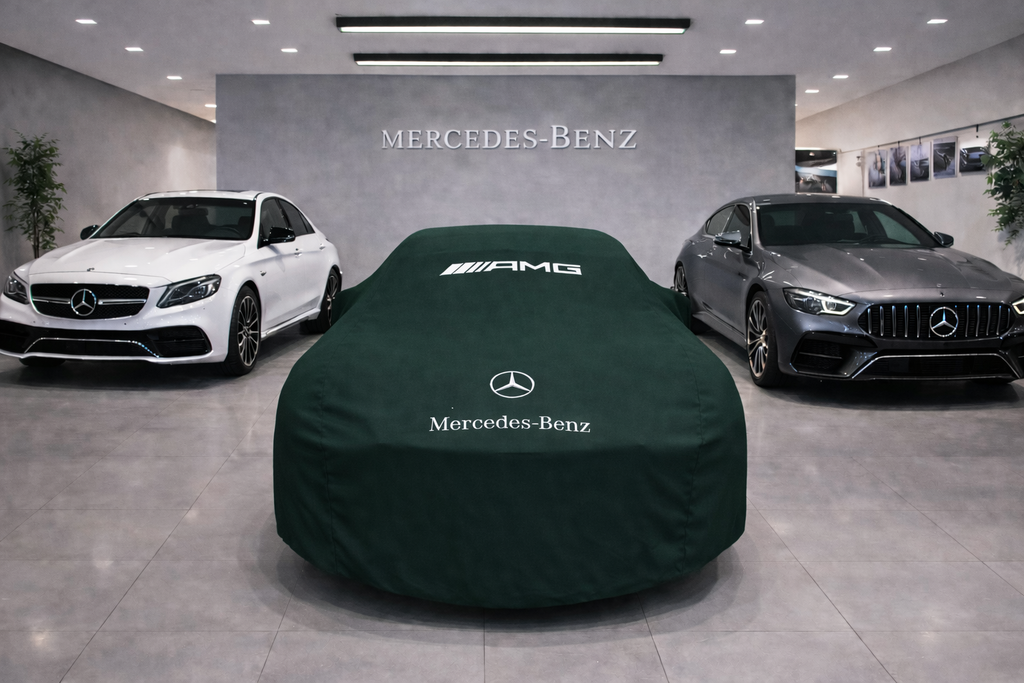 Indoor Car Cover Compatible with Mercedes Benz AMG Models – Dustproof, Soft Protection