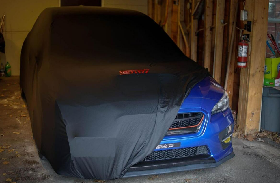 Indoor Car Cover Compatible with Subaru STI Models – Dustproof, Soft Protection