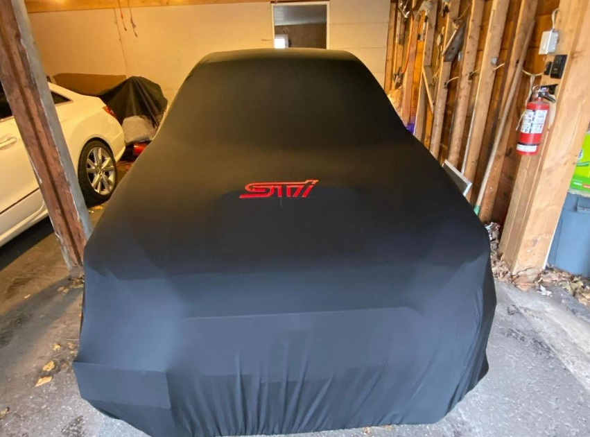 Indoor Car Cover Compatible with Subaru STI Models – Dustproof, Soft Protection