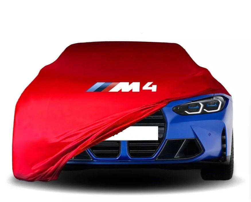 Indoor Car Cover Compatible with BMW M4 Models – Dustproof, Soft Protection