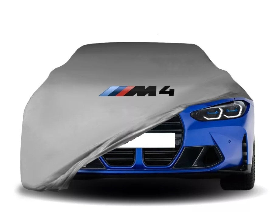 Indoor Car Cover Compatible with BMW M4 Models – Dustproof, Soft Protection