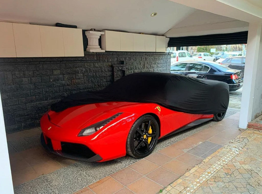 Indoor Car Cover Compatible with Ferrari Models – Dustproof, Soft Protection