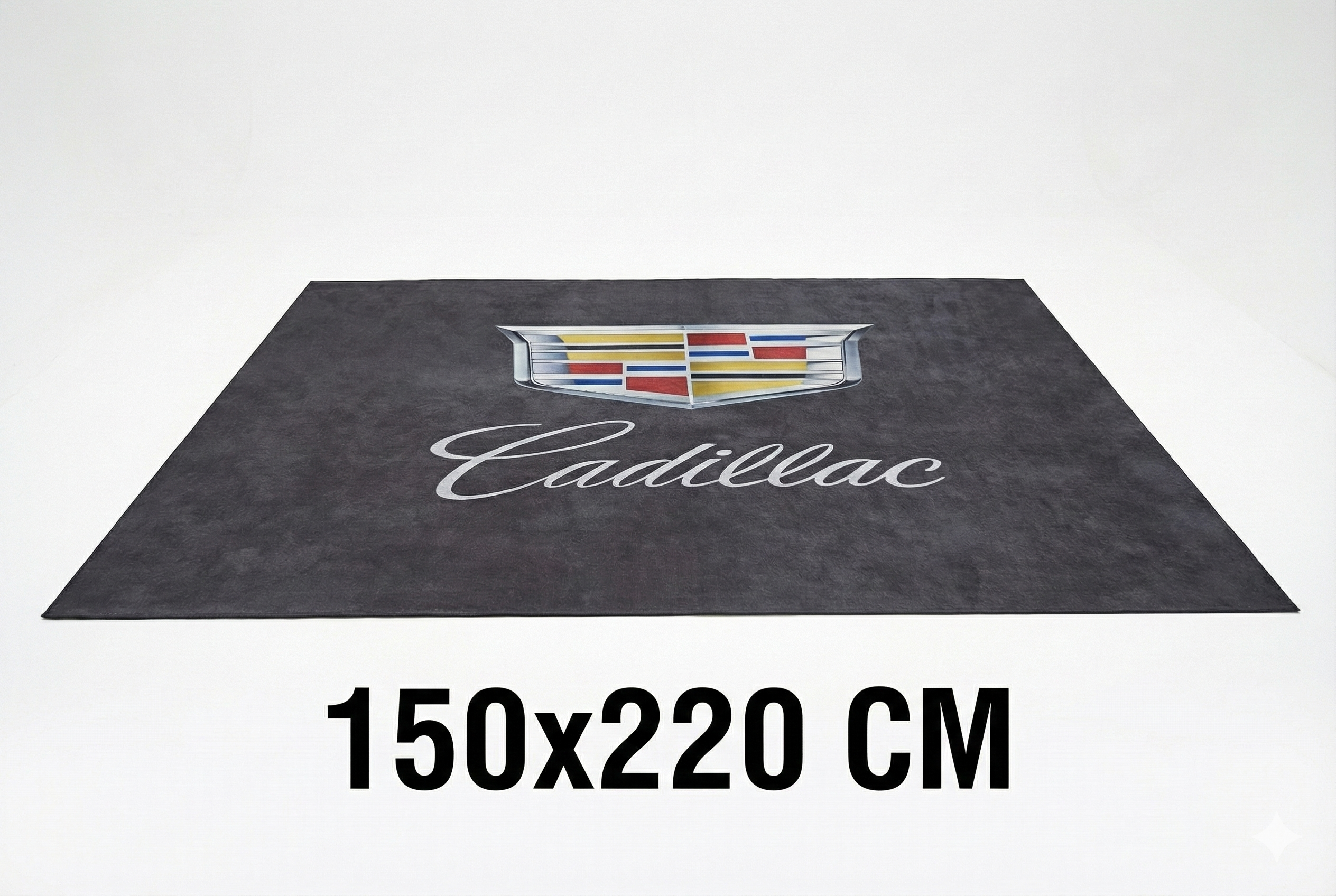 Cadillac Garage Mat – Non-Slip Premium Rug for Home & Car Display (59×86”)