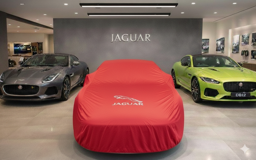 Indoor Car Cover Compatible with Jaguar Models – Dustproof, Soft Protection