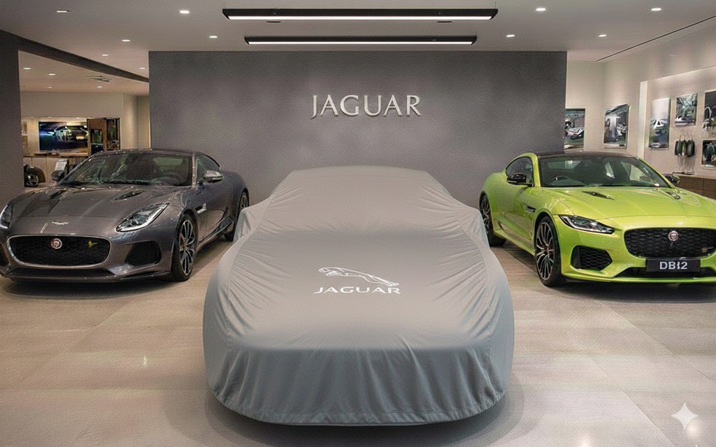 Indoor Car Cover Compatible with Jaguar Models – Dustproof, Soft Protection