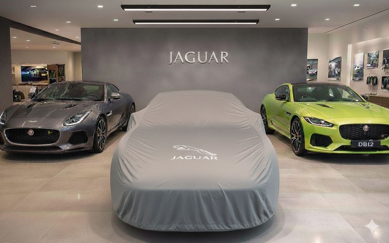 Indoor Car Cover Compatible with Jaguar Models – Dustproof, Soft Protection