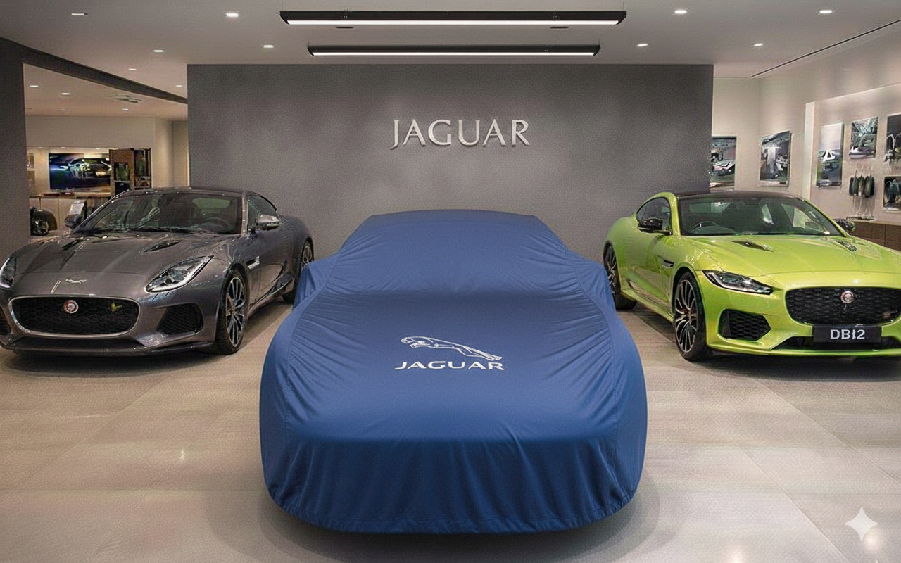 Indoor Car Cover Compatible with Jaguar Models – Dustproof, Soft Protection