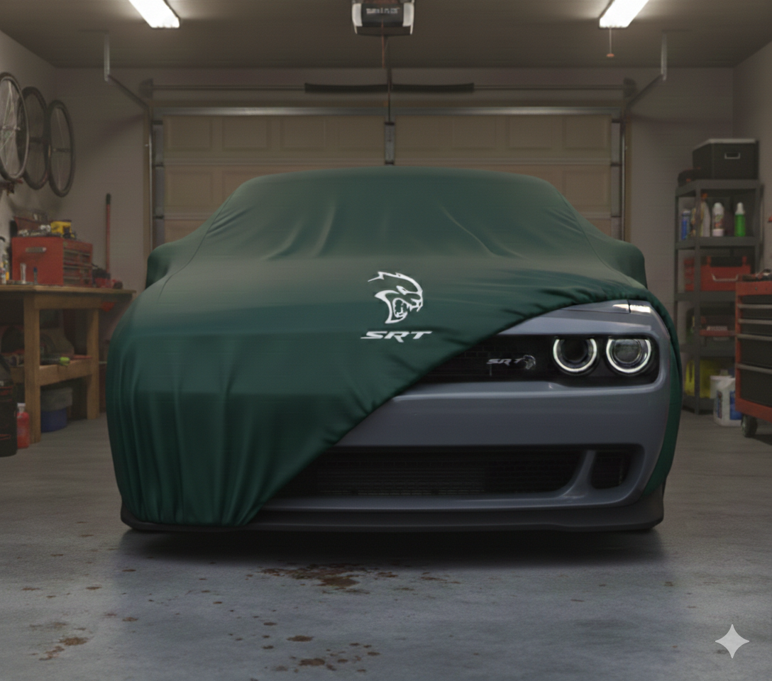 Indoor Car Cover Compatible with Dodge SRT Models – Dustproof, Soft Protection