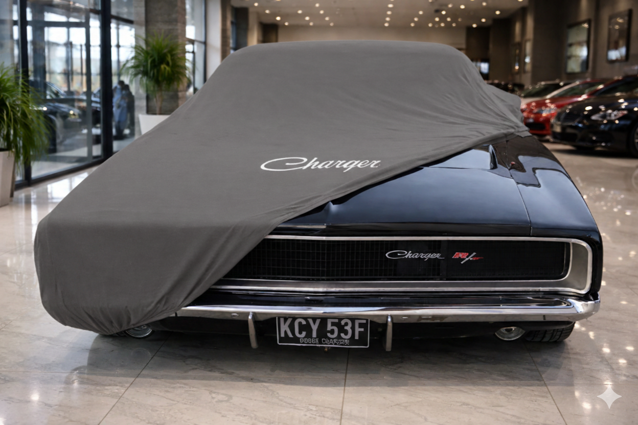 Indoor Car Cover Compatible with Dodge Charger Models – Dustproof, Soft Protection