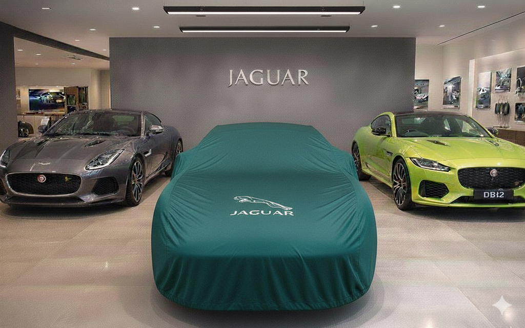 Indoor Car Cover Compatible with Jaguar Models – Dustproof, Soft Protection