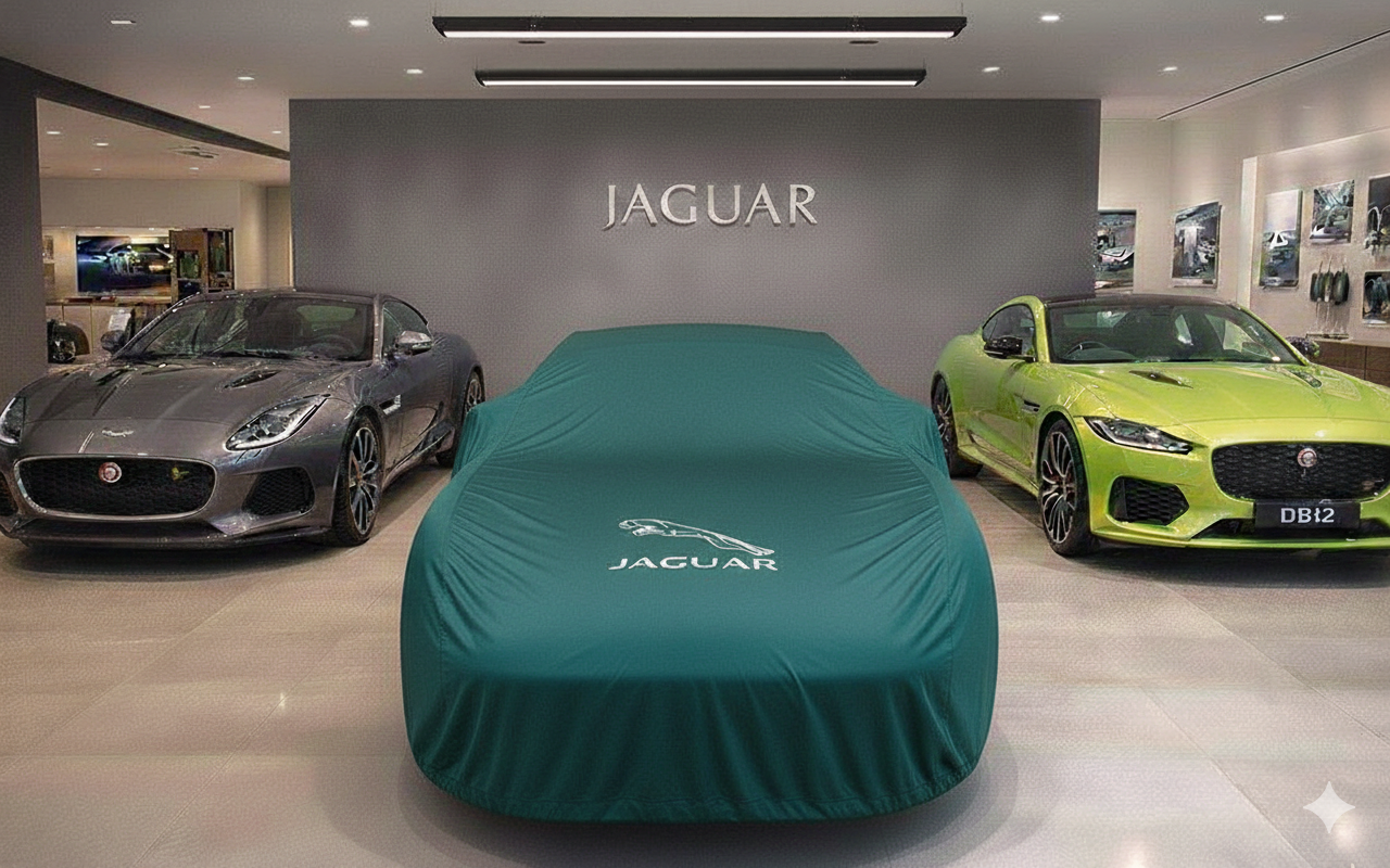 Indoor Car Cover Compatible with Jaguar Models – Dustproof, Soft Protection