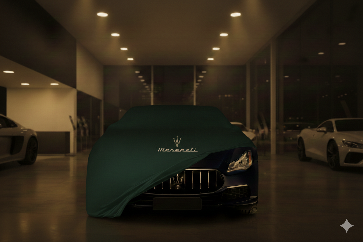 Indoor Car Cover Compatible with Maserati Models – Dustproof, Soft Protection