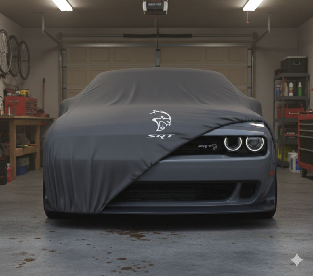 Indoor Car Cover Compatible with Dodge SRT Models – Dustproof, Soft Protection