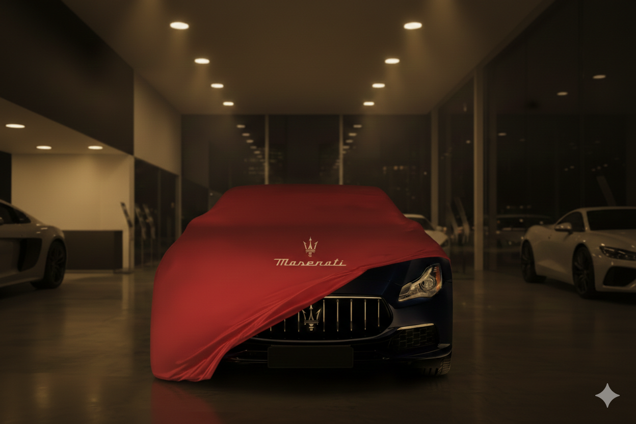 Indoor Car Cover Compatible with Maserati Models – Dustproof, Soft Protection