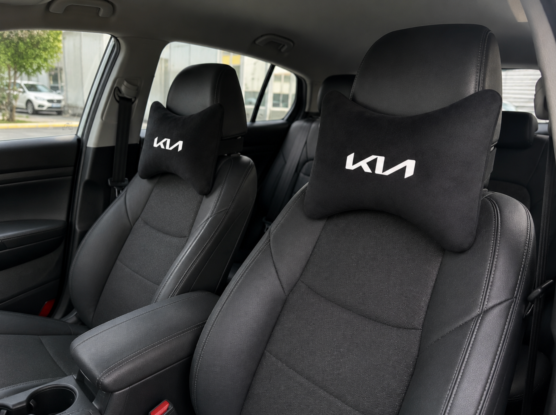 Kia Velvet Neck Pillow, 2pcs