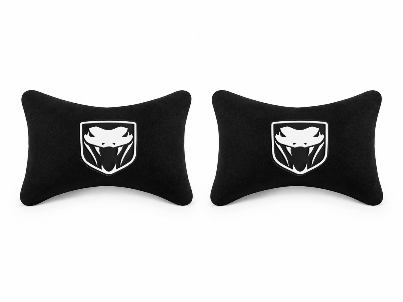 DODGE Velvet Neck Pillow, 2pcs ( Challenger-Viper-Srt )