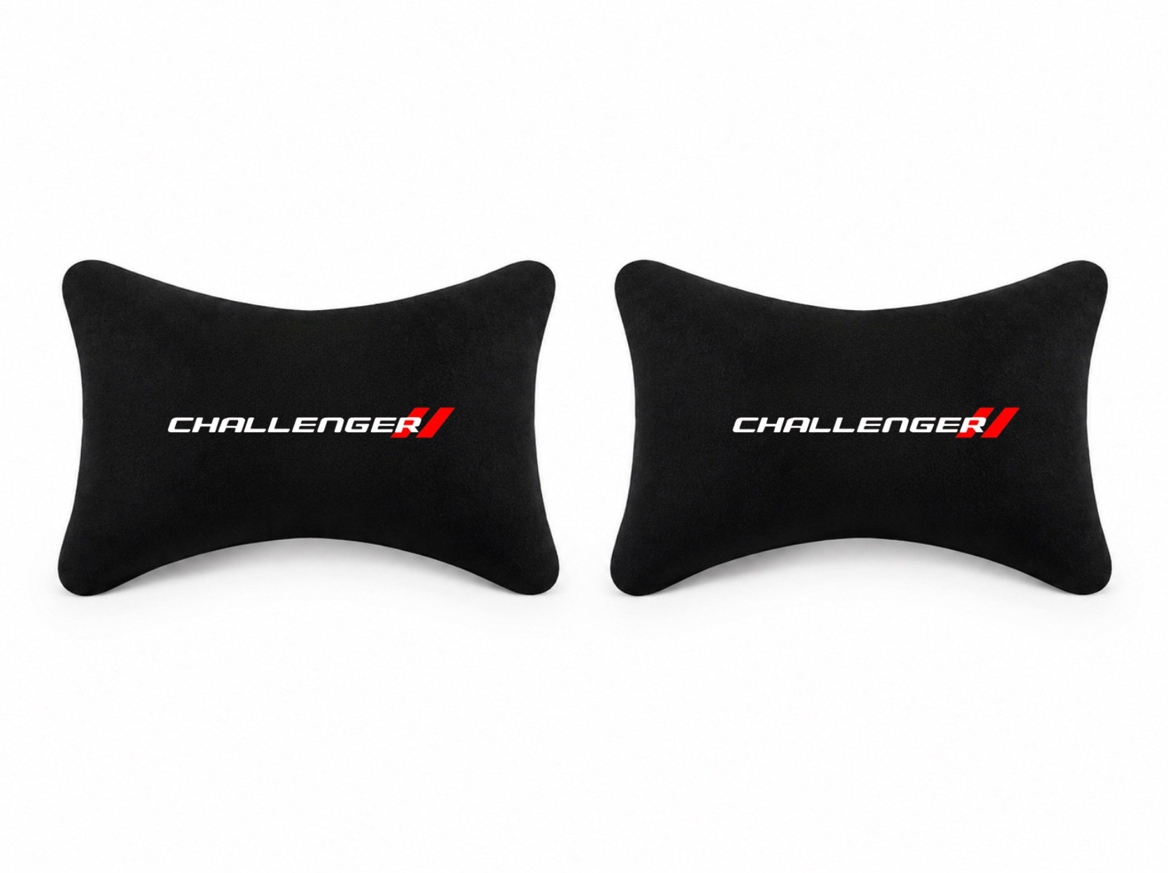 DODGE Velvet Neck Pillow, 2pcs ( Challenger-Viper-Srt )