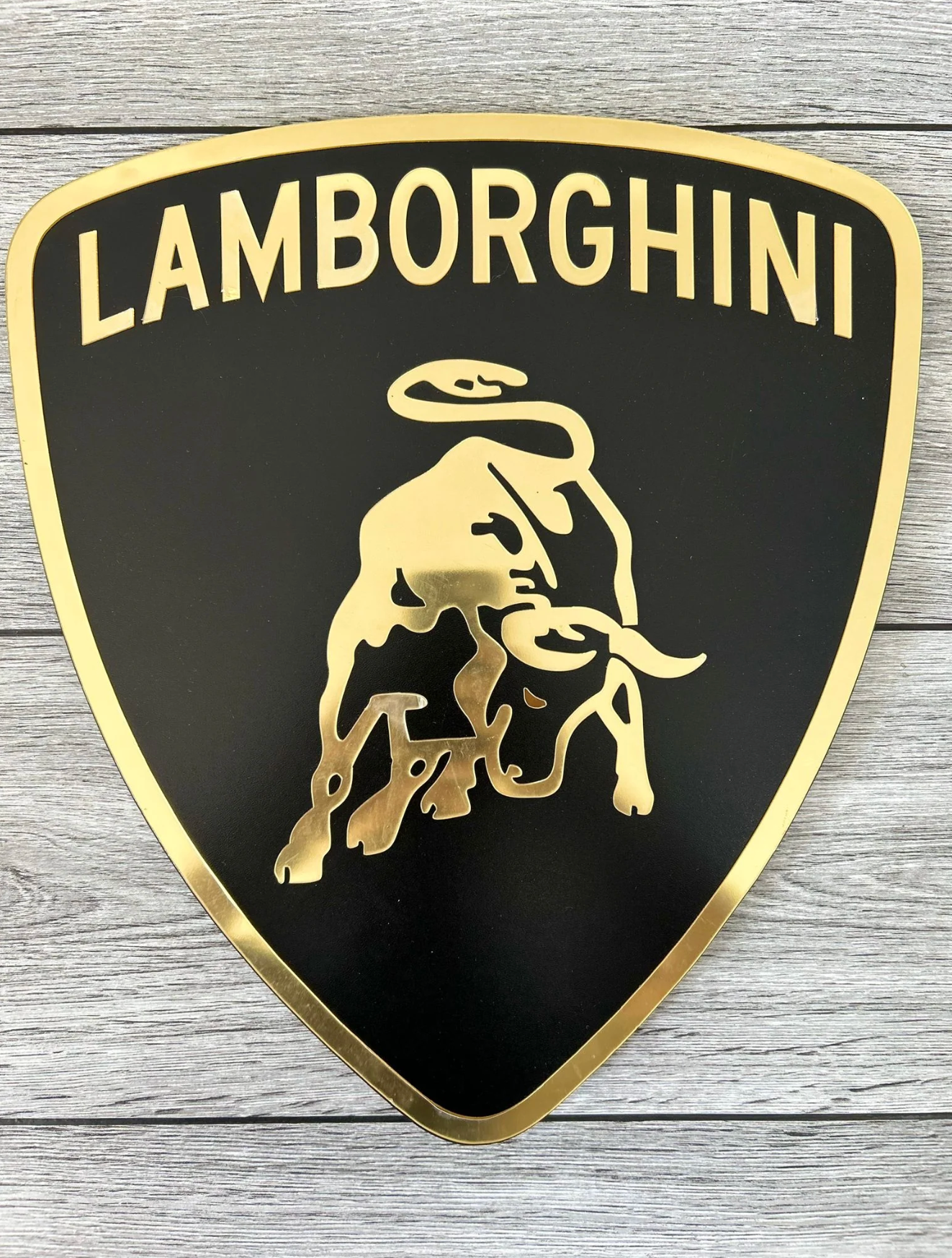 Lamborghini Wall Sign for Garage – Premium Wall Decor for Car Enthusiasts