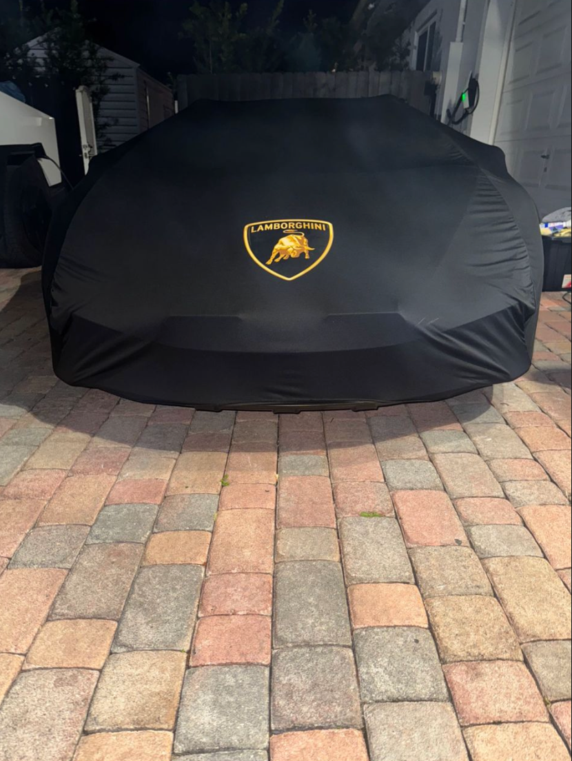 Indoor Car Cover Compatible with Lamborghini Models – Dustproof, Soft Protection