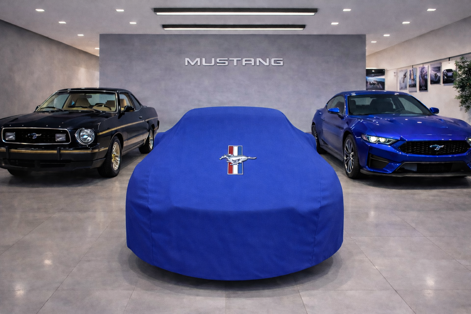 Indoor Car Cover Compatible with Ford Mustang Models – Dustproof, Soft Protection