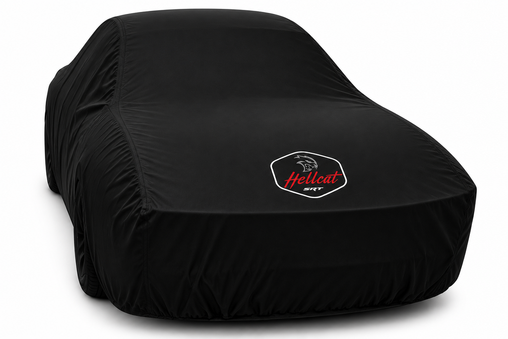 Indoor Car Cover Compatible with Dodge Hellcat Models – Dustproof, Soft Protection