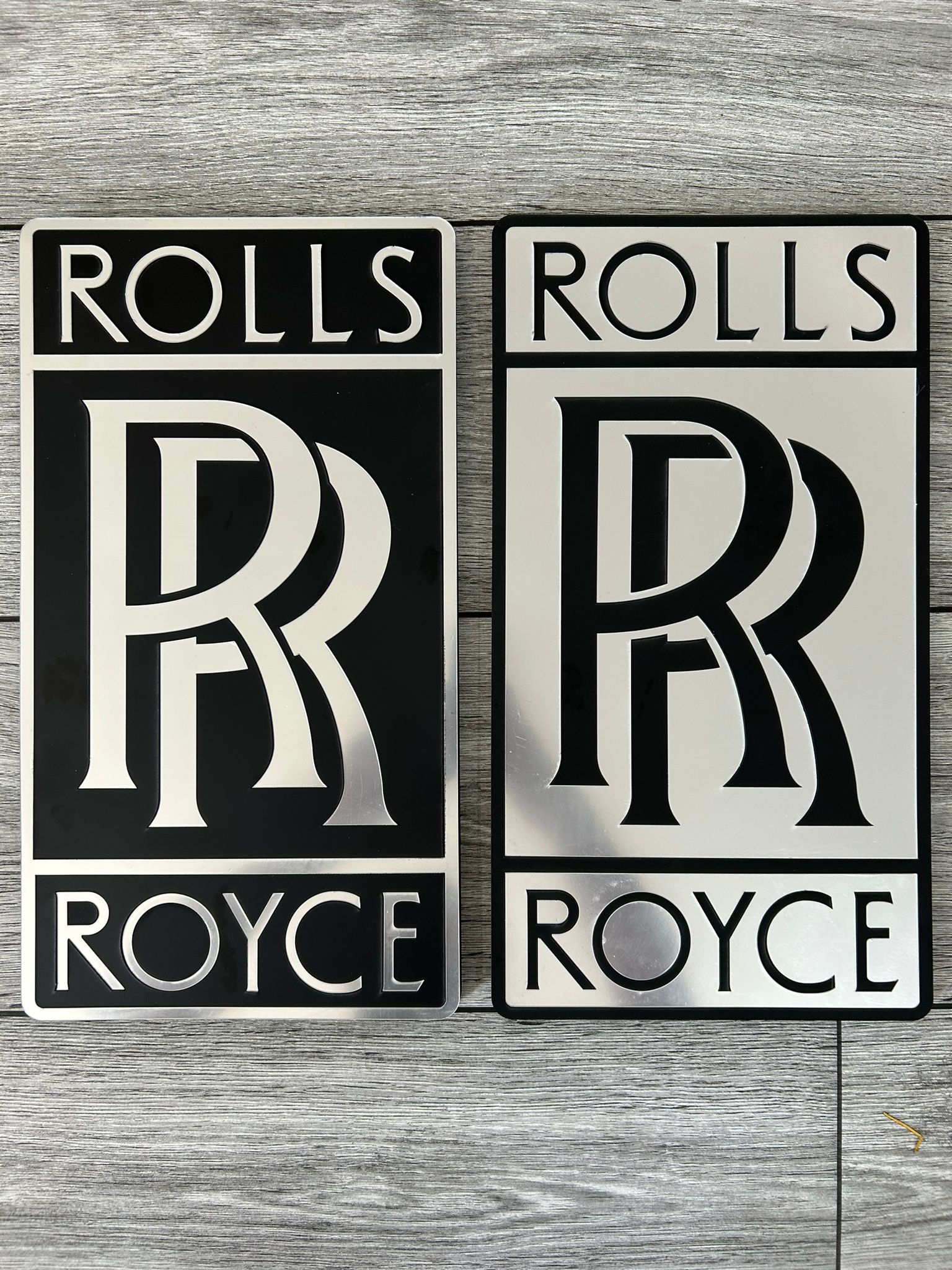 Rolls Royce Wall Sign for Garage – Premium Wall Decor for Car Enthusiasts
