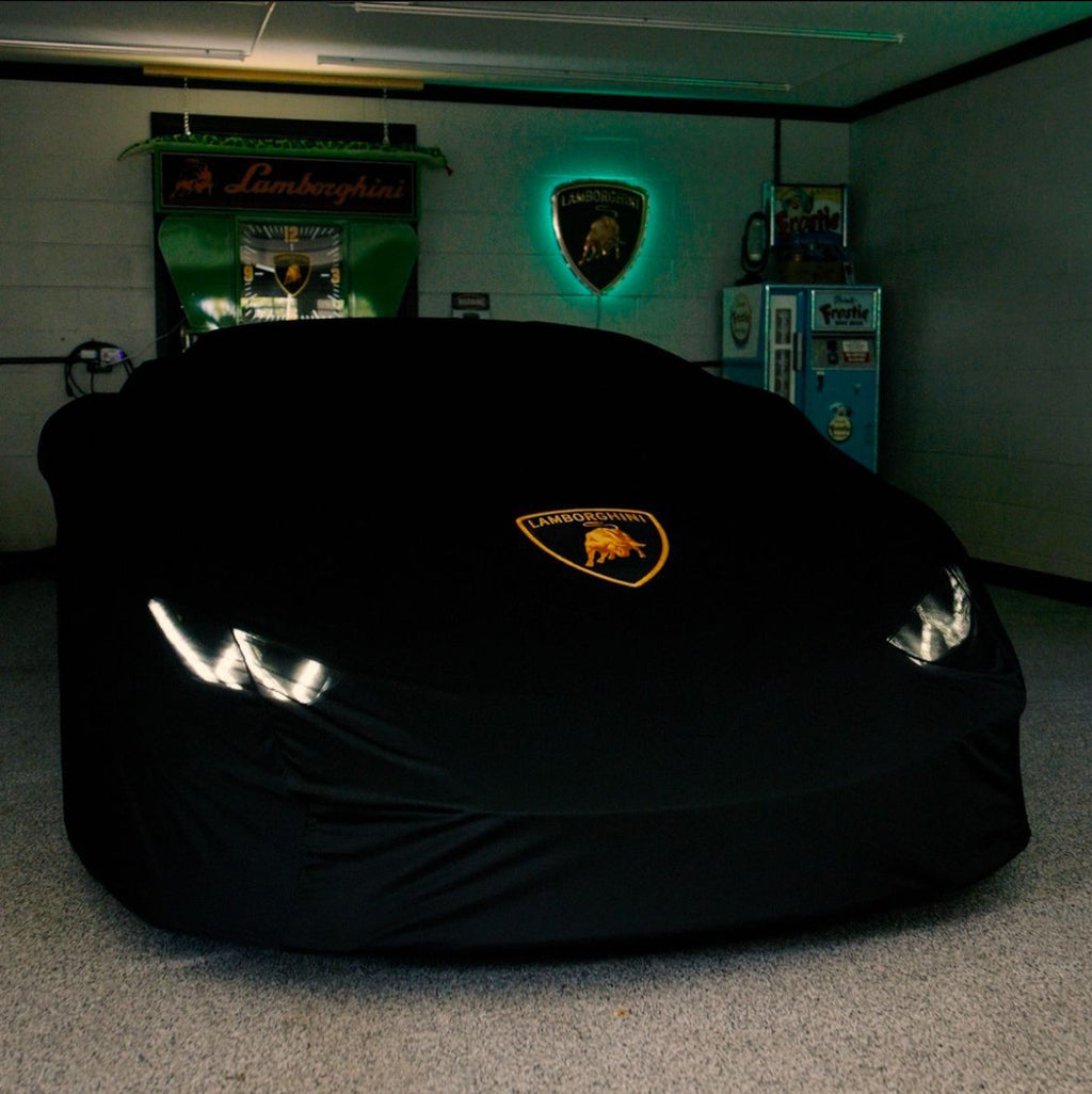 Indoor Car Cover Compatible with Lamborghini Models – Dustproof, Soft Protection