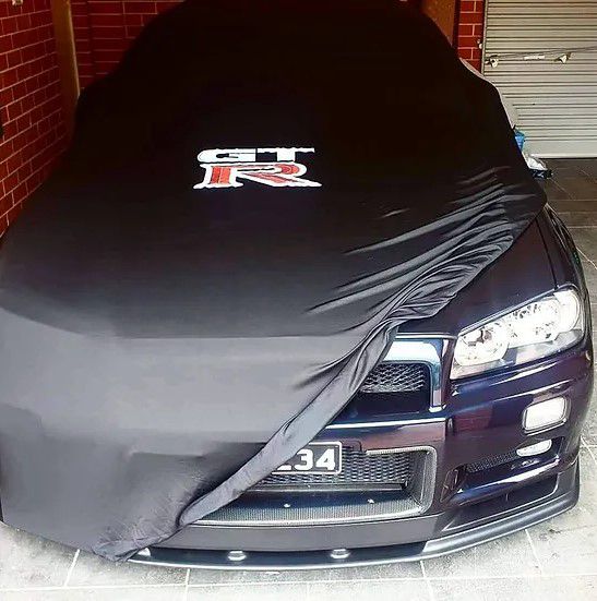 Indoor Car Cover Compatible with Nissan GTR Models – Dustproof, Soft Protection