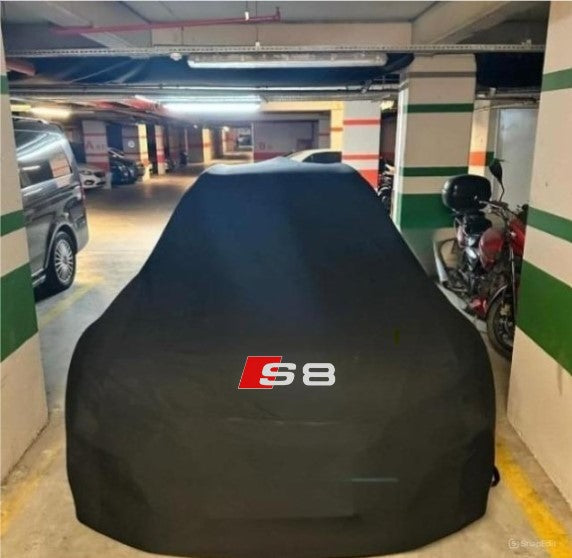Indoor Car Cover Compatible with S8 Models – Dustproof, Soft Protection