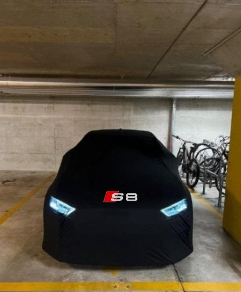 Indoor Car Cover Compatible with S8 Models – Dustproof, Soft Protection