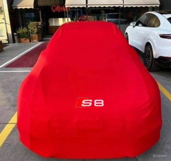 Indoor Car Cover Compatible with S8 Models – Dustproof, Soft Protection